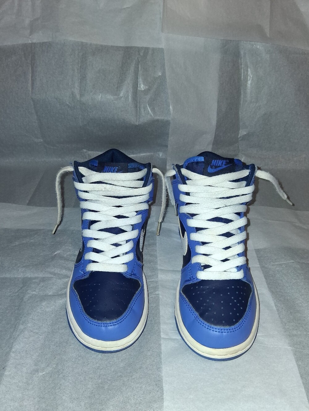 Nike Dunk Hi- top Sneakers, 3.5Y = Women 5